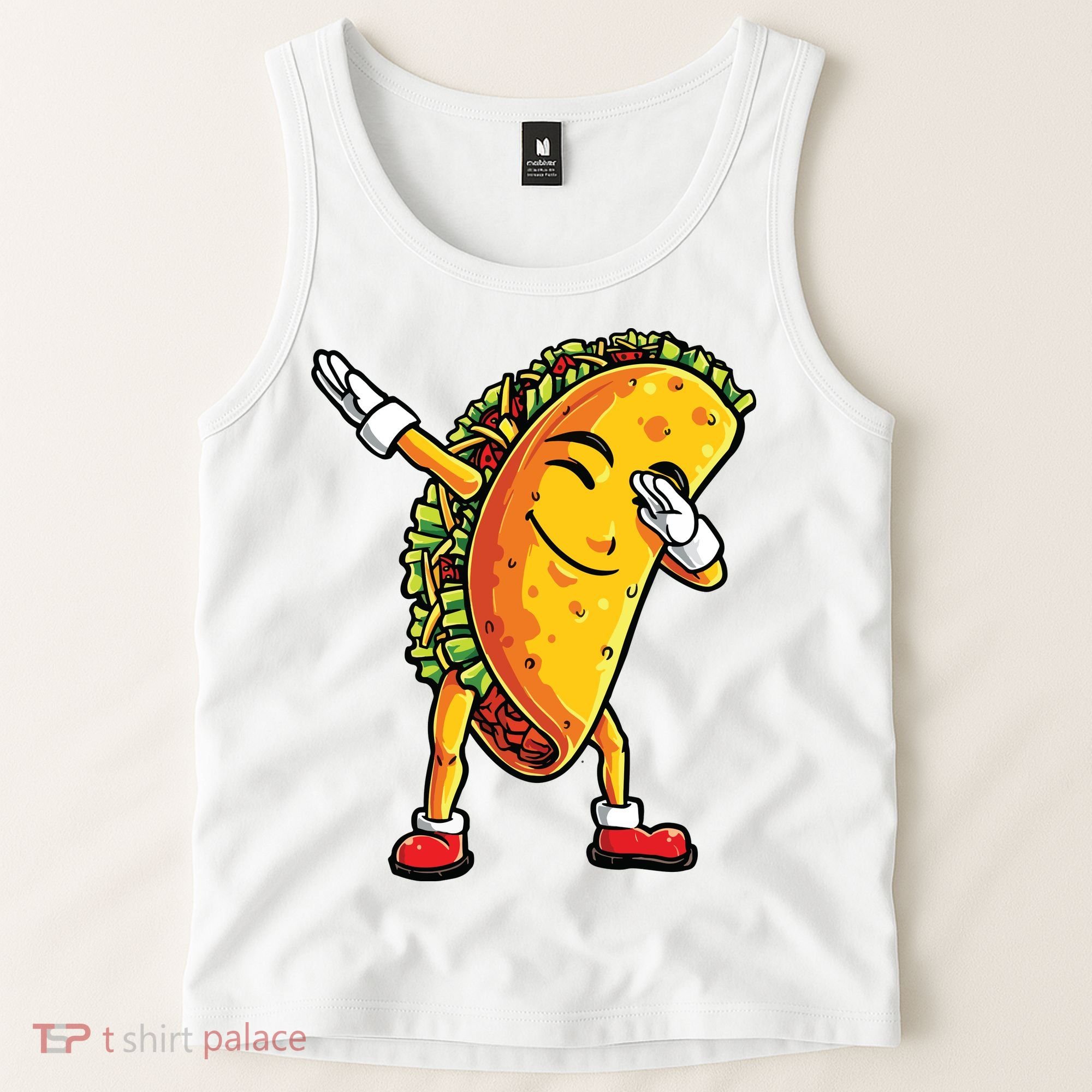 Dabbing Taco Cinco De Mayo Funny Mexican Dab Tank Top