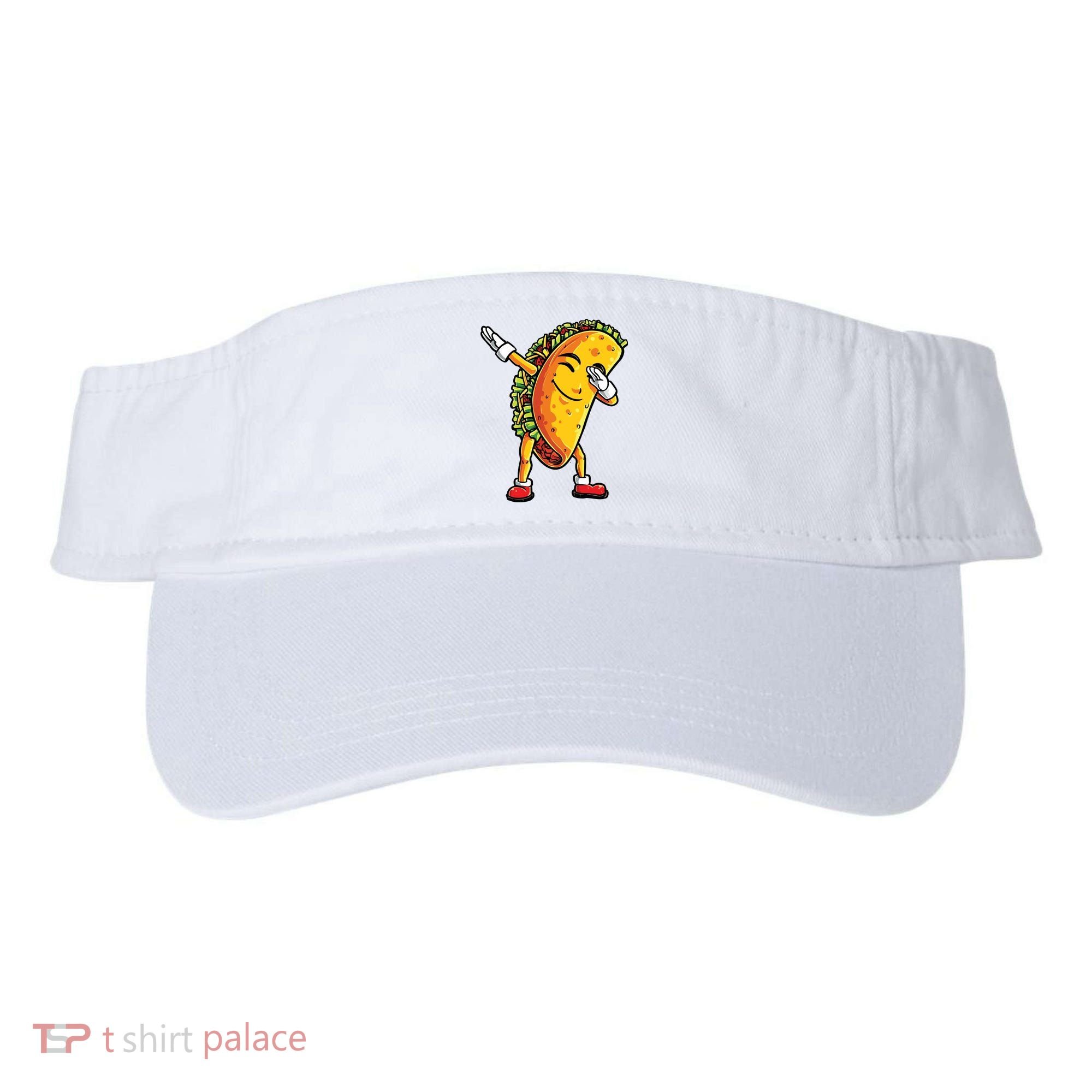 Dabbing Taco Cinco De Mayo Funny Mexican Dab Visor