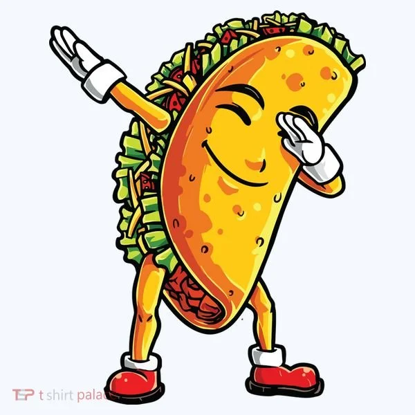 Dabbing Taco Cinco De Mayo Funny Mexican Dab Kids Sweatshirt