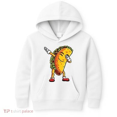 Dabbing Taco Cinco De Mayo Funny Mexican Dab Kids Hoodie