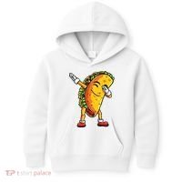 Dabbing Taco Cinco De Mayo Funny Mexican Dab Kids Hoodie thumb 0
