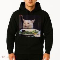 Dinner Table Cat Meme Funny Internet Yelling Confused Gift TShirt Hoodie thumb 2