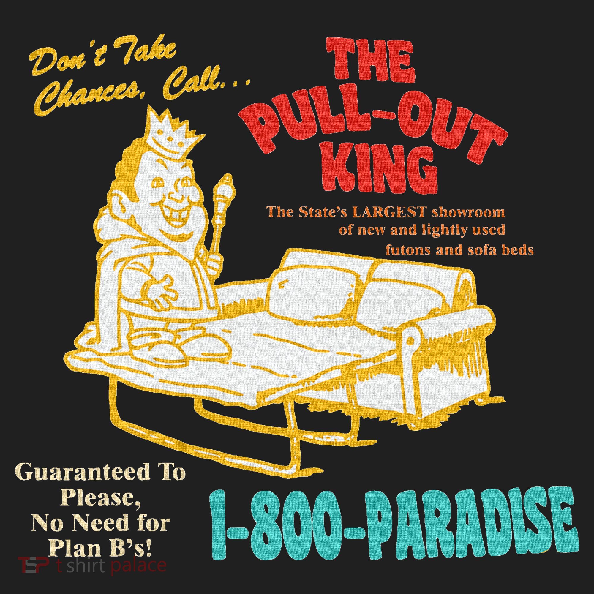 Don’T Take Chance Call…The Pull Out King Funny Quote Golf Towel