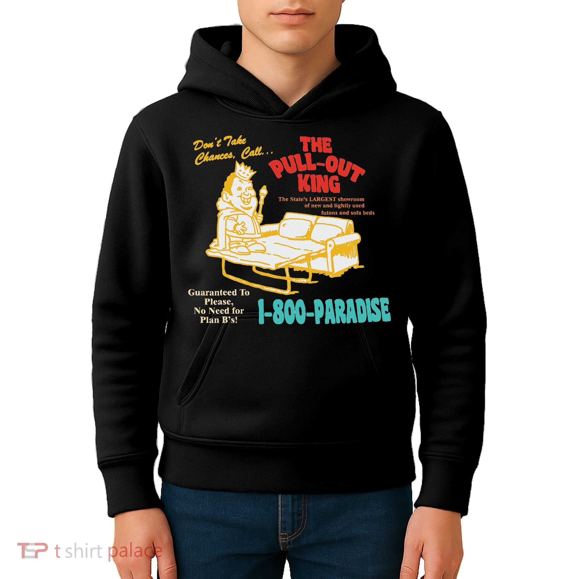 Don’T Take Chance Call…The Pull Out King Funny Quote Kids Hoodie
