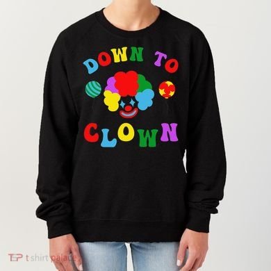 Down to Clown Clowncore Aesthetic Women's Sweatshirt