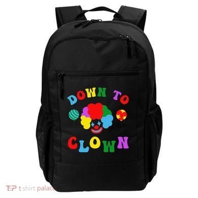 Down to Clown Clowncore Aesthetic Backpack