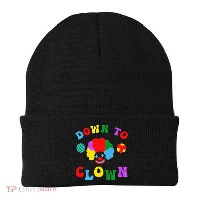 Down to Clown Clowncore Aesthetic Beanie