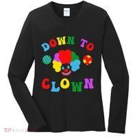 Down to Clown Clowncore Aesthetic Women's Long Sleeve Shirt thumb 0