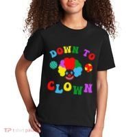 Down to Clown Clowncore Aesthetic Kids T-Shirt thumb 2