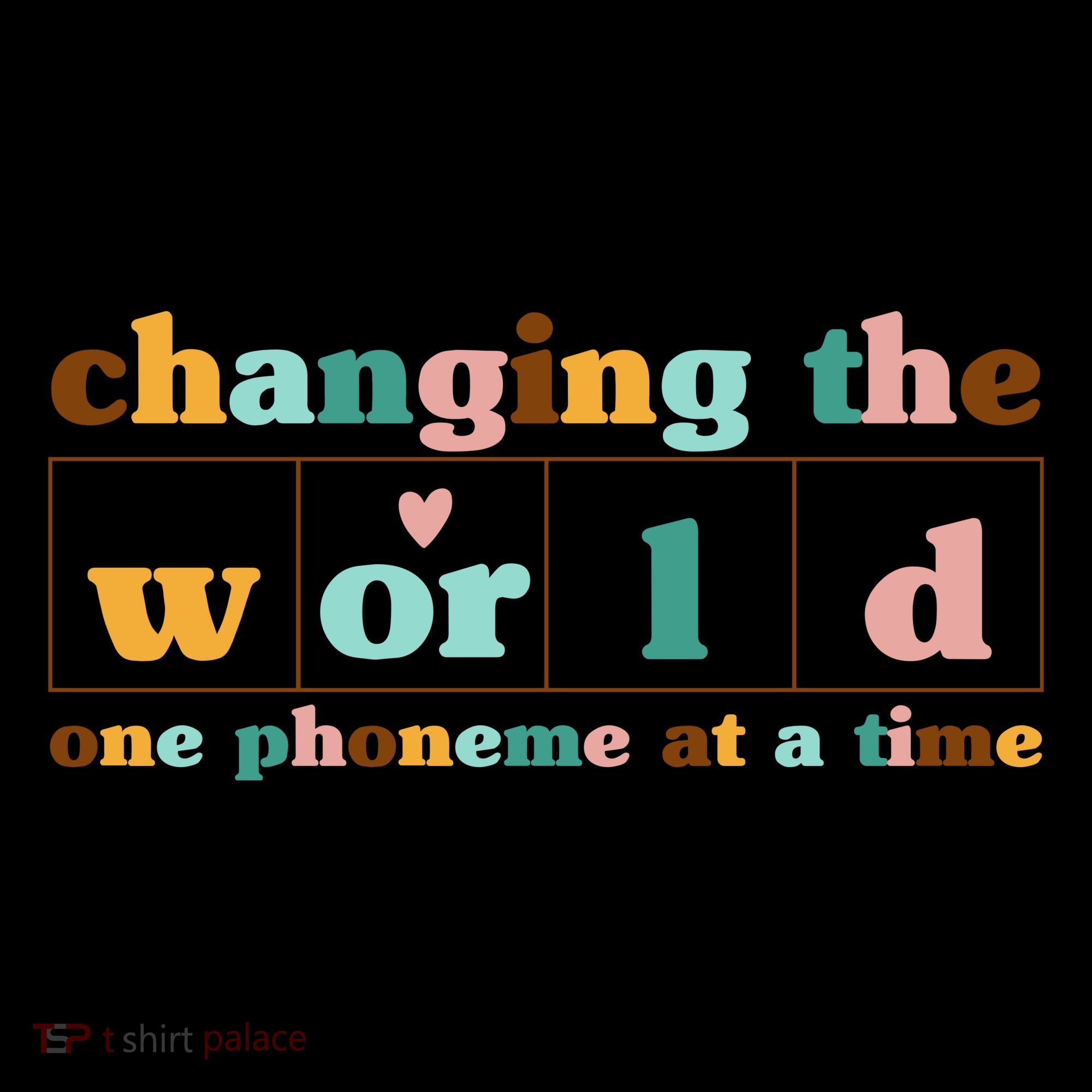Dyslexia Teacher Changing The World One Phoneme At A Time Women's Hoodie
