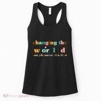 Dyslexia Teacher Changing The World One Phoneme At A Time Women's Tank Top thumb 0