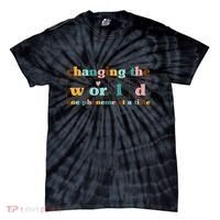 Dyslexia Teacher Changing The World One Phoneme At A Time Tie-Dye T-Shirt thumb 0