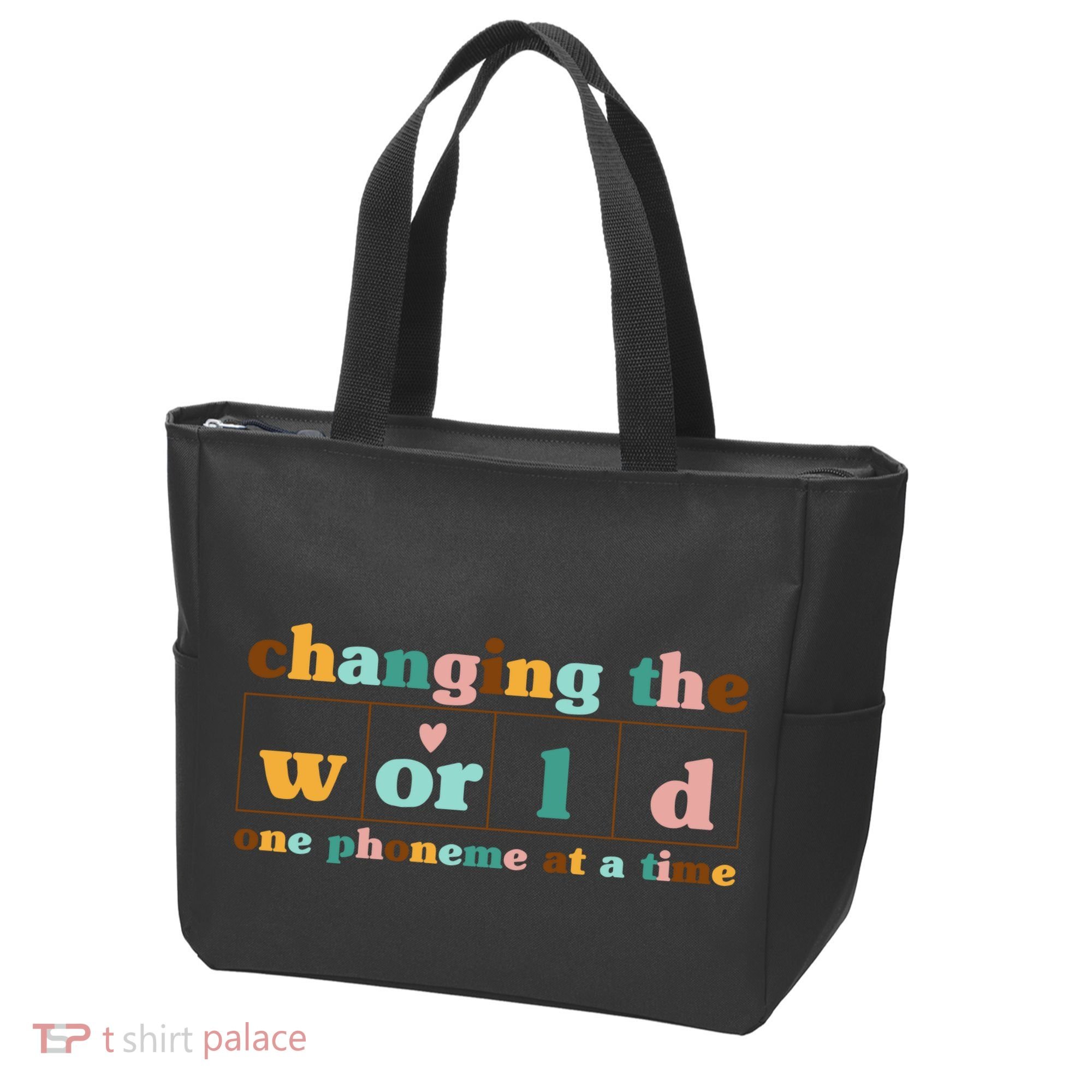 Dyslexia Teacher Changing The World One Phoneme At A Time Tote Bag