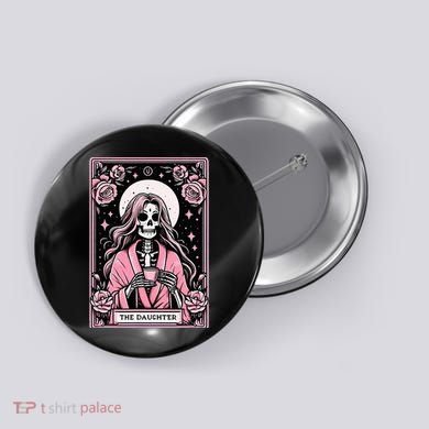 Daughter Tarot Card Matching Button