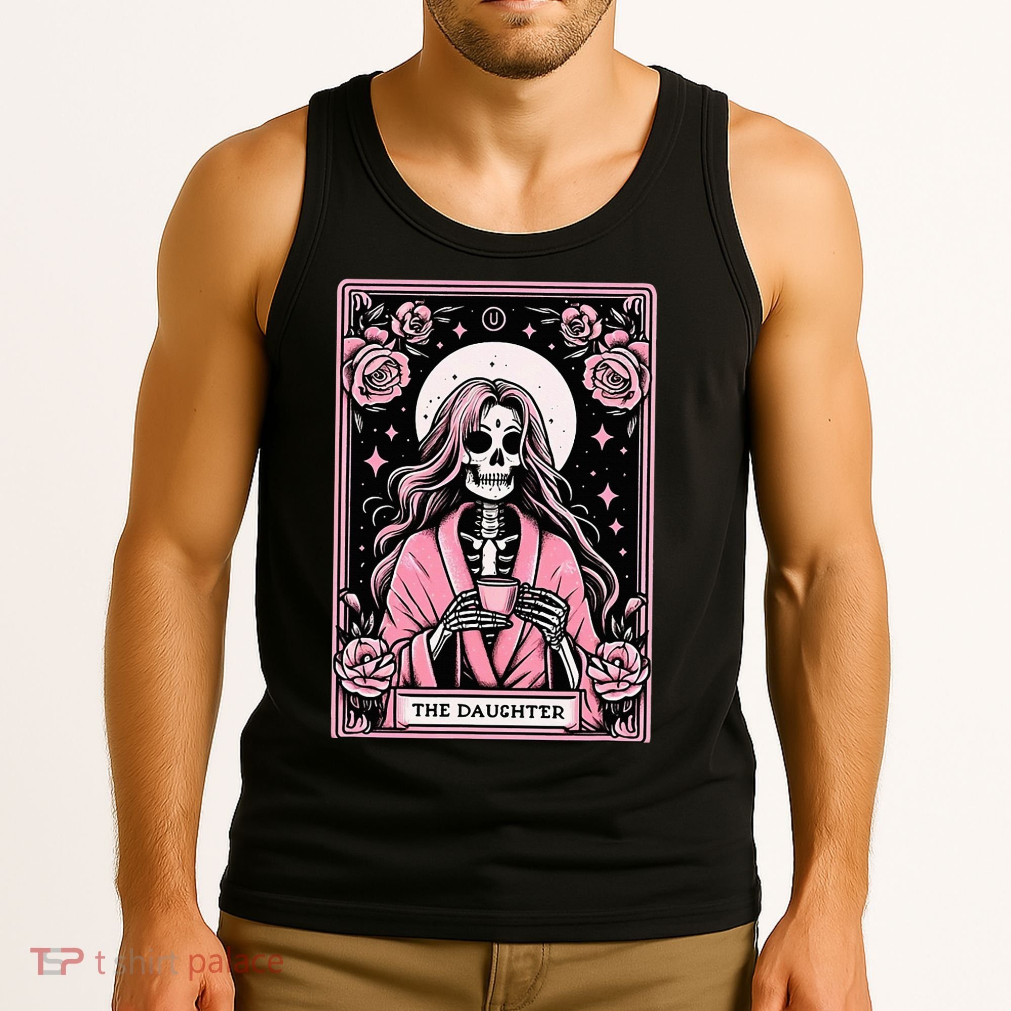 Daughter Tarot Card Matching Tank Top