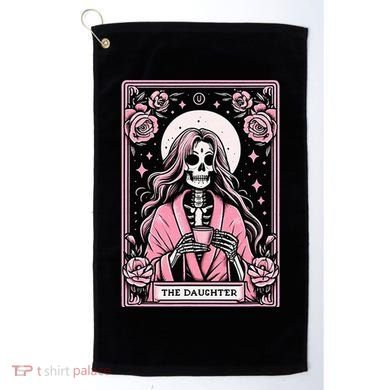 Daughter Tarot Card Matching Golf Towel