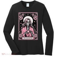Daughter Tarot Card Matching Women's Long Sleeve Shirt thumb 0