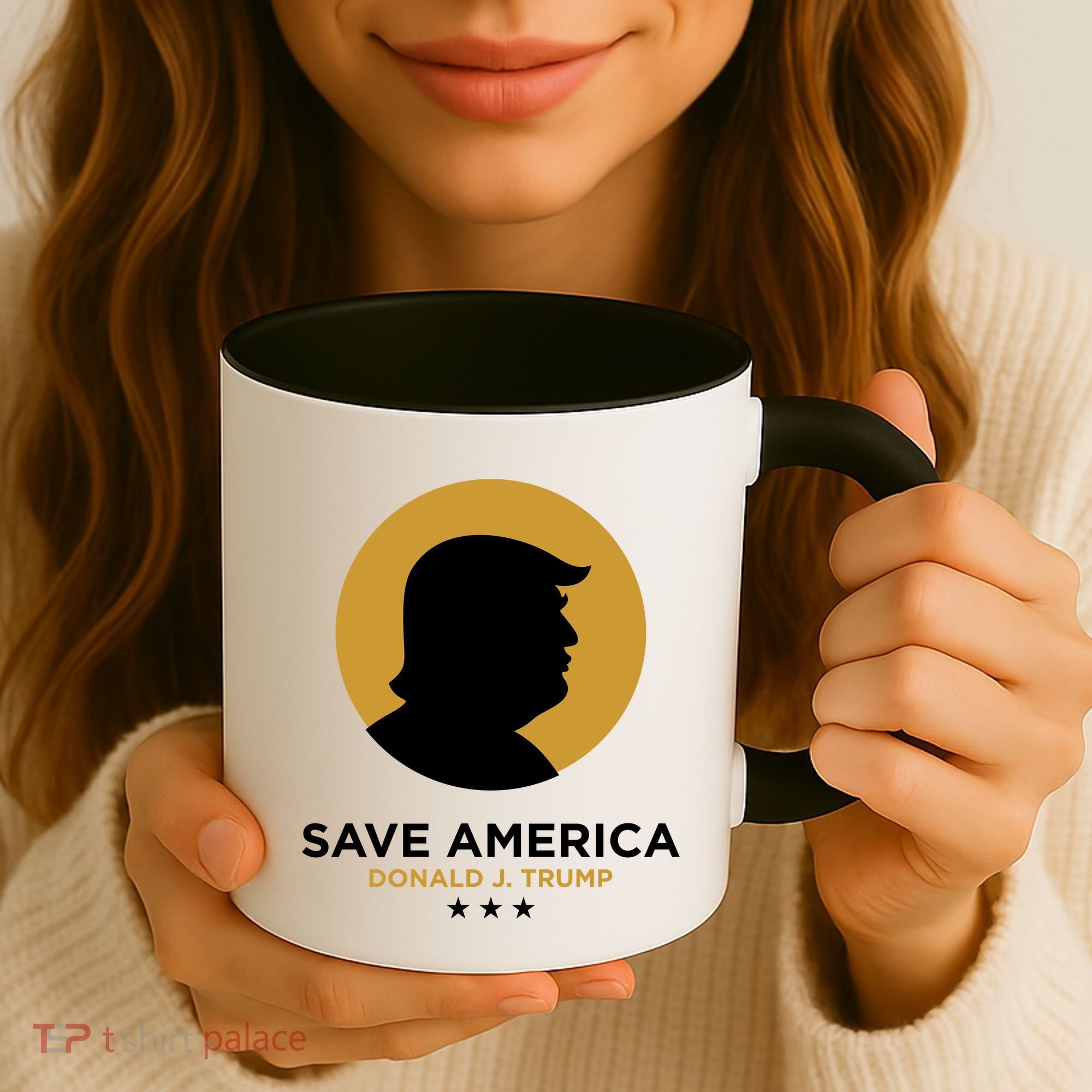 Donald Trump Classy Save America Coffee Mug
