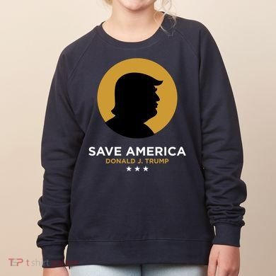 Donald Trump Classy Save America Women's Sweatshirt