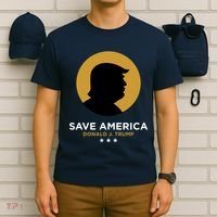 Donald Trump Classy Save America T-Shirt thumb 6