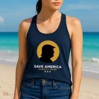Donald Trump Classy Save America Women's Tank Top thumb 2