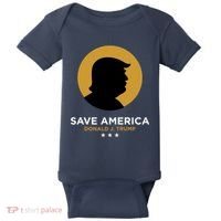 Donald Trump Classy Save America Baby Bodysuit thumb 0
