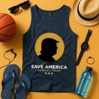 Donald Trump Classy Save America Tank Top thumb 4