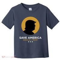 Donald Trump Classy Save America Toddler T-Shirt thumb 0