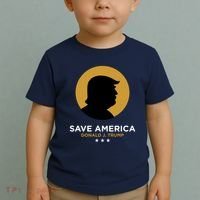 Donald Trump Classy Save America Toddler T-Shirt thumb 2