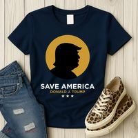Donald Trump Classy Save America Women's T-Shirt thumb 3