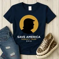 Donald Trump Classy Save America Women's T-Shirt thumb 3