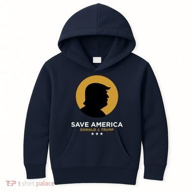 Donald Trump Classy Save America Kids Hoodie