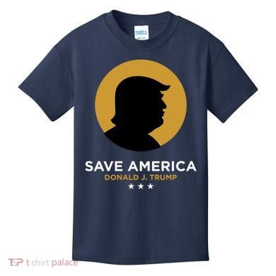 Donald Trump Classy Save America Kids T-Shirt