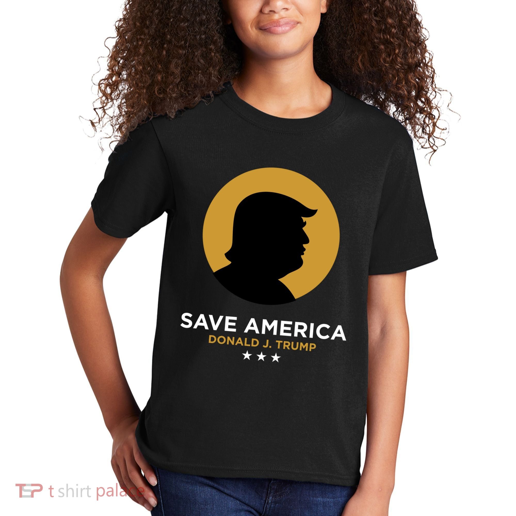 Donald Trump Classy Save America Kids T-Shirt