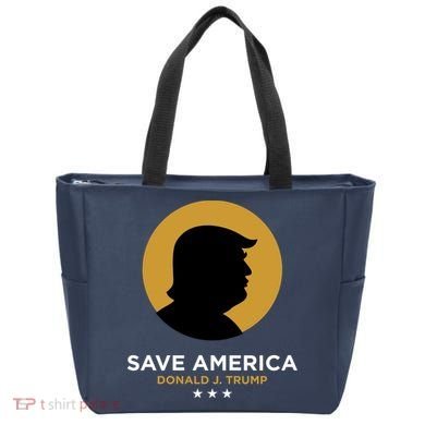 Donald Trump Classy Save America Tote Bag