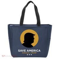 Donald Trump Classy Save America Tote Bag thumb 0