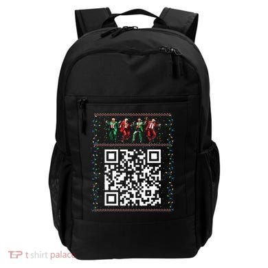 Dancing Trump Christmas Qr President 2024 Dance Code Backpack