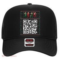 Dancing Trump Christmas Qr President 2024 Dance Code Hat thumb 0