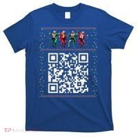 Dancing Trump Christmas Qr President 2024 Dance Code T-Shirt thumb 0