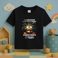 Duck The Customer Is Not Always Right Sometimes The Customer Toddler T-Shirt thumb 3