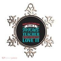 Daycare Teacher Care Educator Care Director Gift Ornament thumb 0