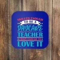 Daycare Teacher Care Educator Care Director Gift Coaster thumb 0