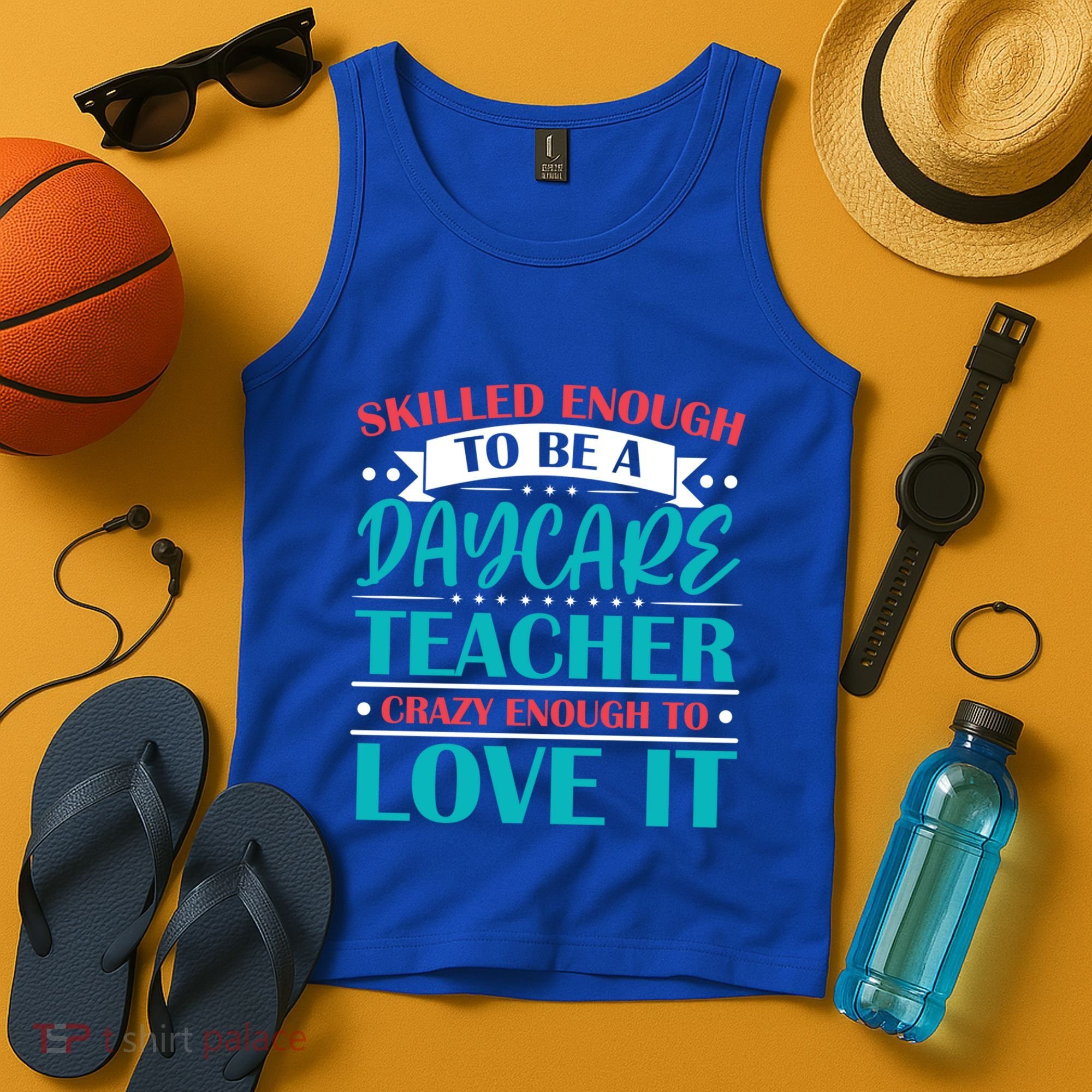 Daycare Teacher Care Educator Care Director Gift Tank Top