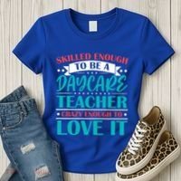 Daycare Teacher Care Educator Care Director Gift Women's T-Shirt thumb 3