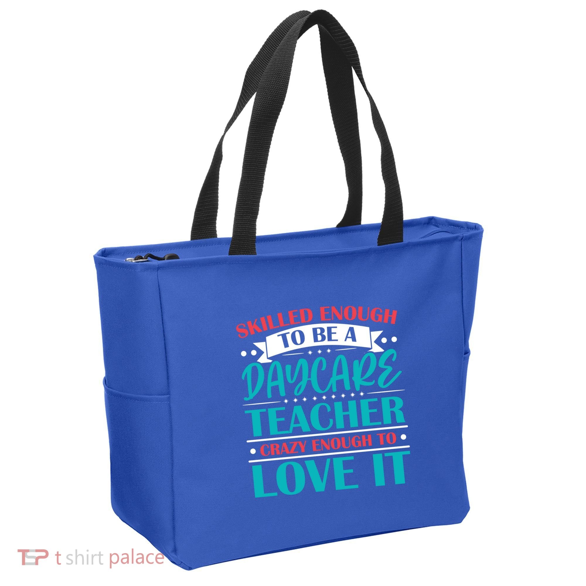 Daycare Teacher Care Educator Care Director Gift Tote Bag
