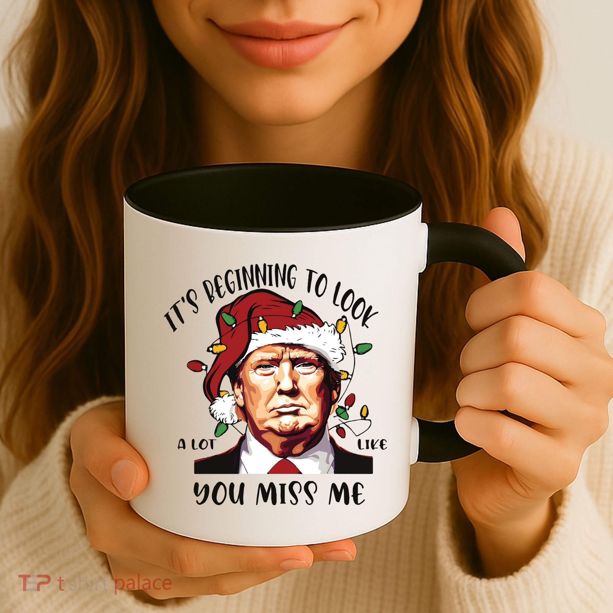 Donald Trump Christmas Coffee Mug