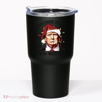Donald Trump Christmas Tumbler