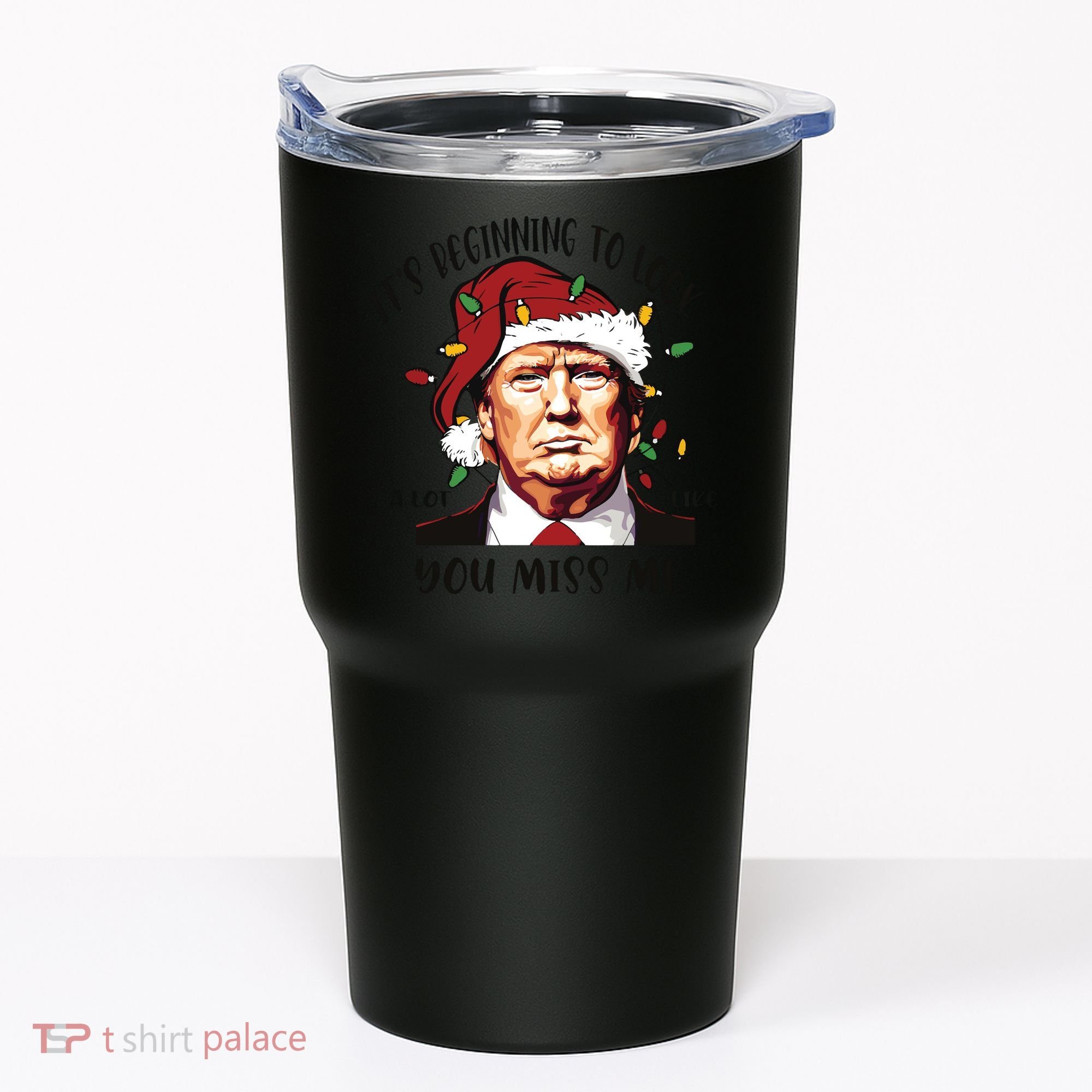 Donald Trump Christmas Tumbler