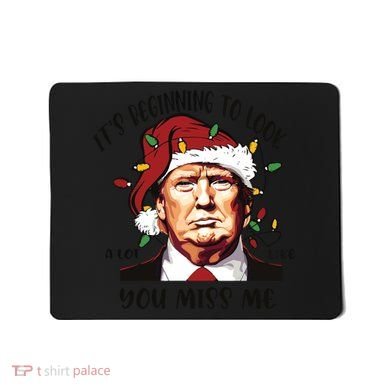 Donald Trump Christmas Mousepad