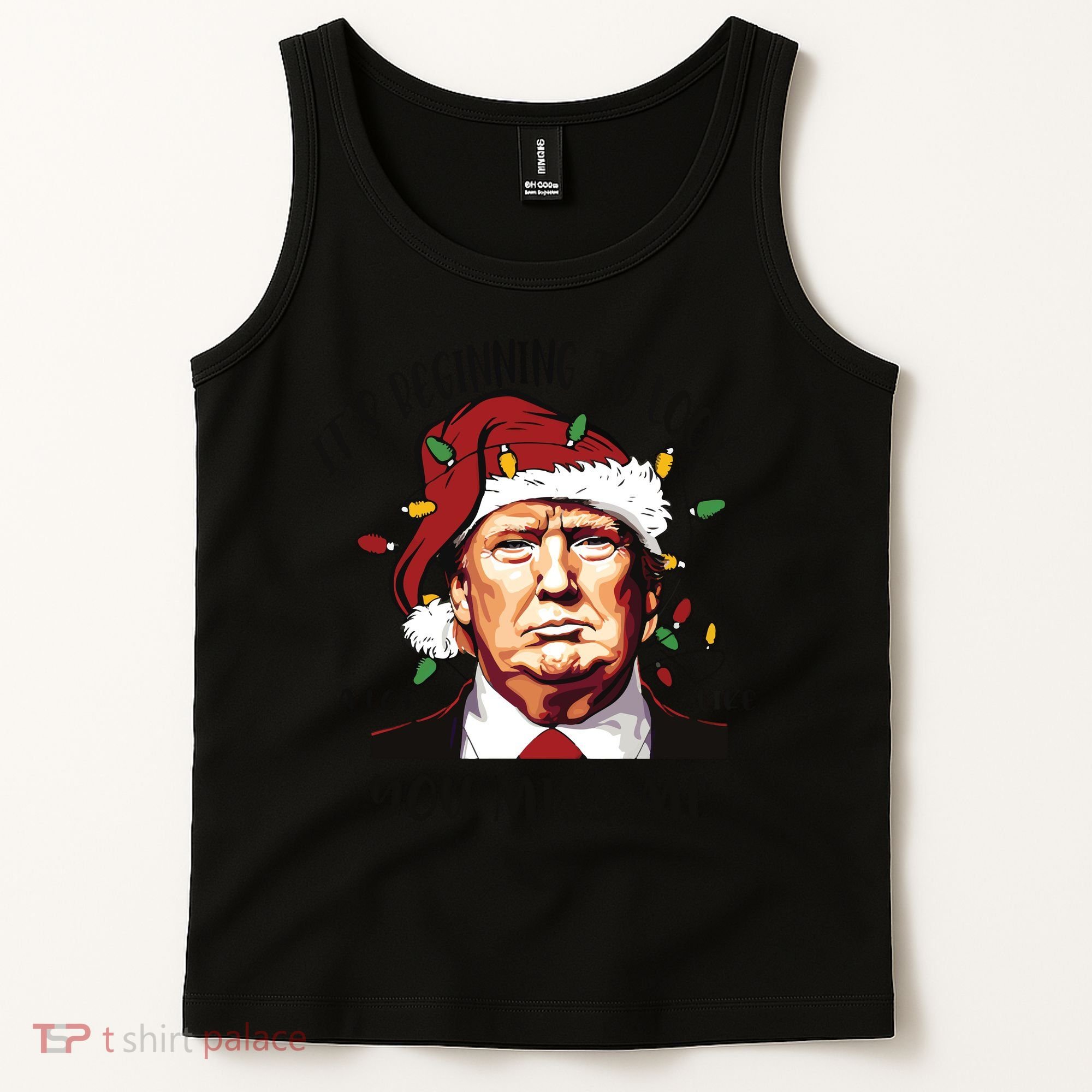 Donald Trump Christmas Tank Top
